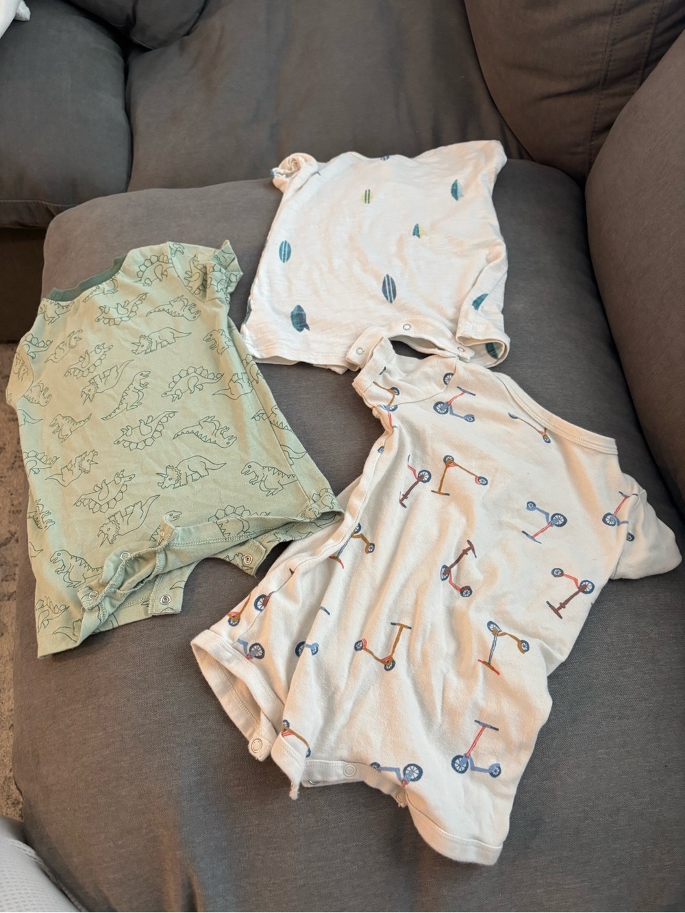 12m Boy Rompers Bundle - Picture 2 of 5